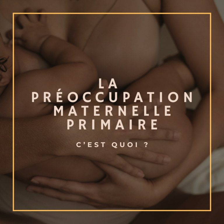 Devenir mère - préoccupation maternelle primaire